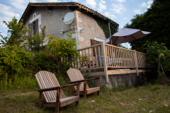 le gîte vu du jardin