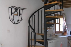 Escalier du gîte