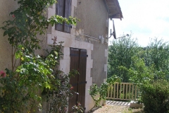 Façade du gîte